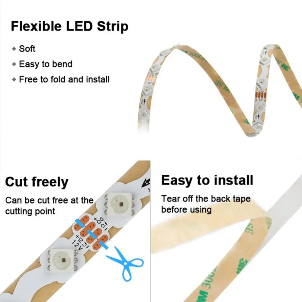 MAGIC ZIGZAG STRIP 5050-60D-8mm - Image 3